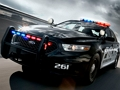 Juego Coches de policia para colorear  en línea