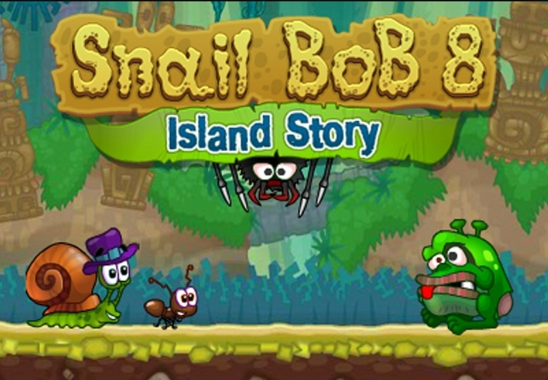 Juego El caracol Bob 8 historia de la isla  en línea
