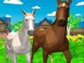 Juego Simulador de animales de la familia de caballos 3D  en línea