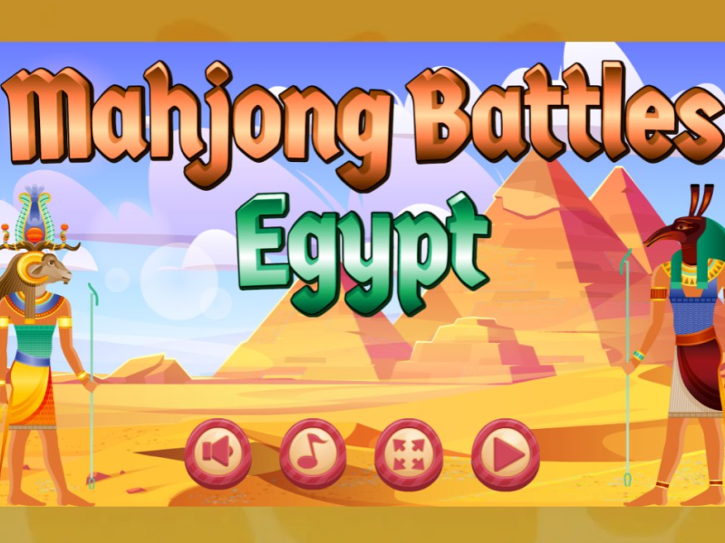 Juego Batallas de Mahjong Egipto  en línea