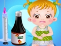 Juego Cuidado del estómago de Baby Hazel  en línea
