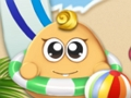 Juego Vacaciones de verano Pou  en línea