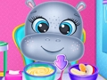 Juego Cuidado Dental Baby Hippo  en línea