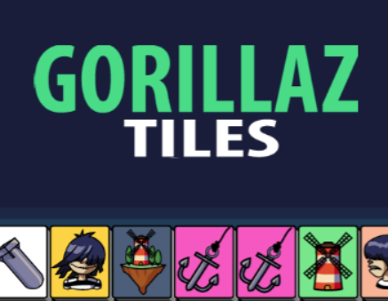 Juego Azulejos de Gorillaz de lo inesperado  en línea