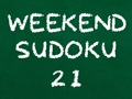 Juego Sudoku de fin de semana 21  en línea