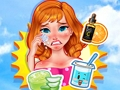 Juego Fun Island: de las quemaduras solares a la piel suave  en línea