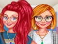 Juego Princesas primer día de la universidad  en línea