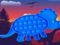Juego Rompecabezas de dinosaurio Pop It  en línea