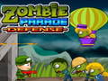 Juego Defensa del desfile de zombies  en línea