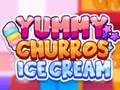Juego Delicioso helado de churros  en línea
