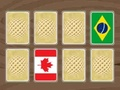 Juego Memoria de banderas del mundo  en línea
