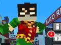 Juego Titanes adolescentes van minecraft corredor adolescente 3d  en línea