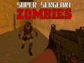 Juego Super Sargento Zombies  en línea