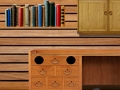 Juego Escape de la casa de madera moderna  en línea