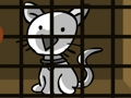 Juego Rescate del gato blanco  en línea