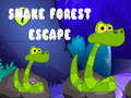 Juego Escape del bosque de serpientes  en línea