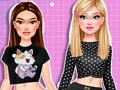 Juego Viste a la escuela de celebridades desde casa  en línea