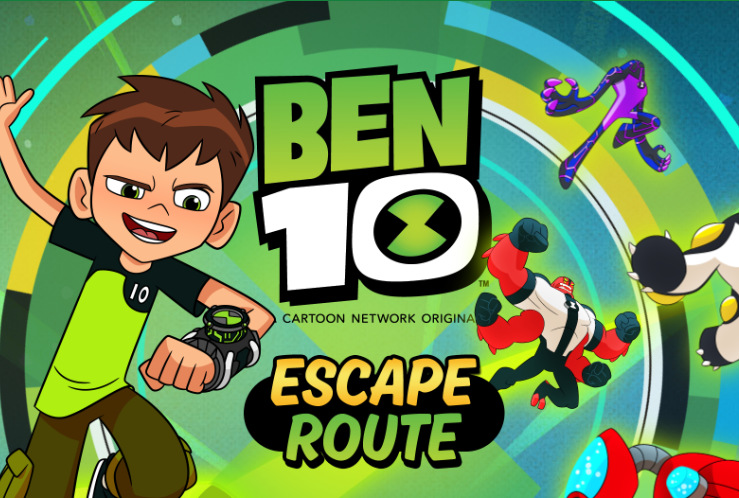 Juego Ruta de escape de Ben 10  en línea