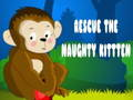 Juego Rescata al gatito travieso  en línea