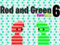 Juego Lluvia de 6 colores rojo y verde  en línea