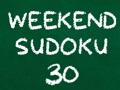 Juego Sudoku de fin de semana 30  en línea