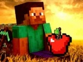 Juego Tirador de manzana Mineblox  en línea