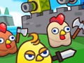 Juego Cañón de fusión: defensa de pollo en línea