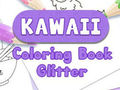 Juego Kawaii para colorear libro con purpurina  en línea
