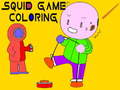 Juego Juego de calamar para colorear  en línea