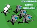 Juego Simulador de batalla de disparos de Stickman en línea