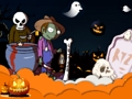 Juego Feliz diapositiva de halloween  en línea