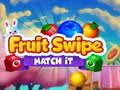 Juego Fruit Swipe Combínalo  en línea