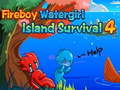 Juego Chico Fuego Chica Agua Isla Supervivencia 4  en línea