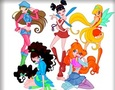 Juego Coloración de Winx Club  en línea