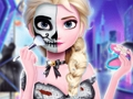 Juego Tatuaje de fiesta de Halloween de Elsa  en línea