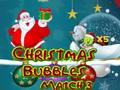 Juego Navidad Burbujas Match 3  en línea