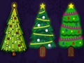 Juego Encuentra un árbol de Navidad único  en línea