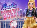 Juego Modelo Barbie Fashion Week  en línea