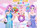 Juego Barbie y Elsa en Candyland  en línea