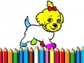 Juego Regreso a la escuela: Doggy Coloring Book  en línea