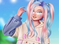 Juego Mi look kawaii de invierno  en línea