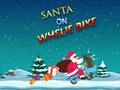 Juego Santa en bicicleta Wheelie  en línea