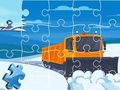Juego Rompecabezas de camiones de invierno  en línea