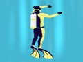 Juego Buceo acuático 2D: supervivencia submarina  en línea