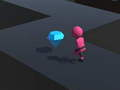 Juego Corredor de juego de calamar en zigzag  en línea