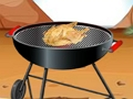 Juego Escape de pollo a la parrilla  en línea