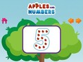 Juego Manzanas y números  en línea
