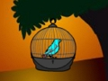 Juego Escape del pequeño pájaro azul  en línea