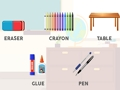 Juego Búsqueda de palabras de la escuela  en línea