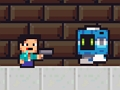Juego Súper agente novato contra robots  en línea